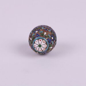 Small easter silver egg. Petersburg. — image 4