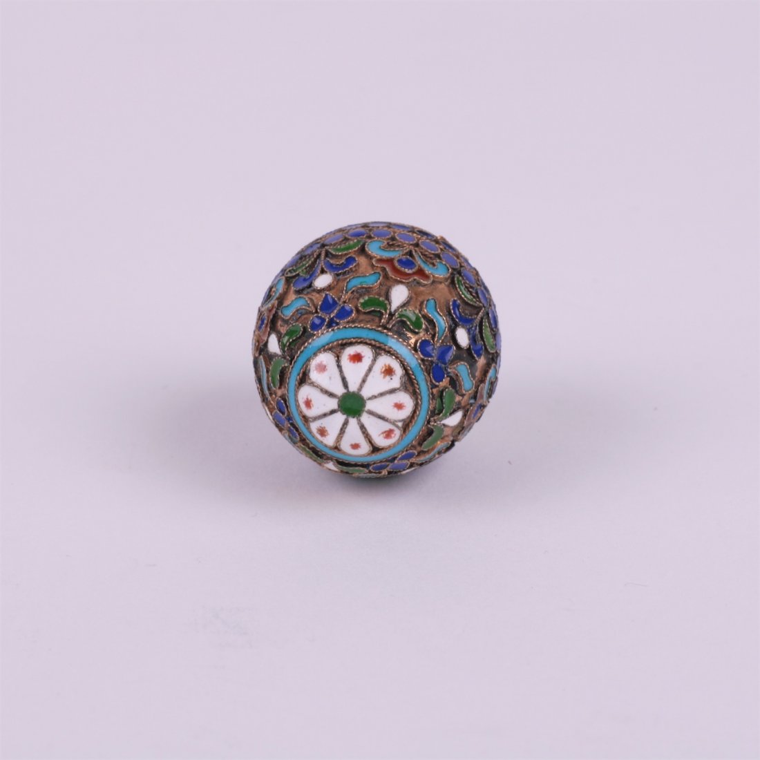 Small easter silver egg. Petersburg. — image 4