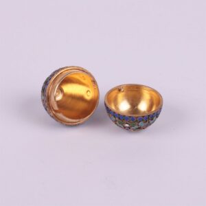 Small easter silver egg. Petersburg. — image 5