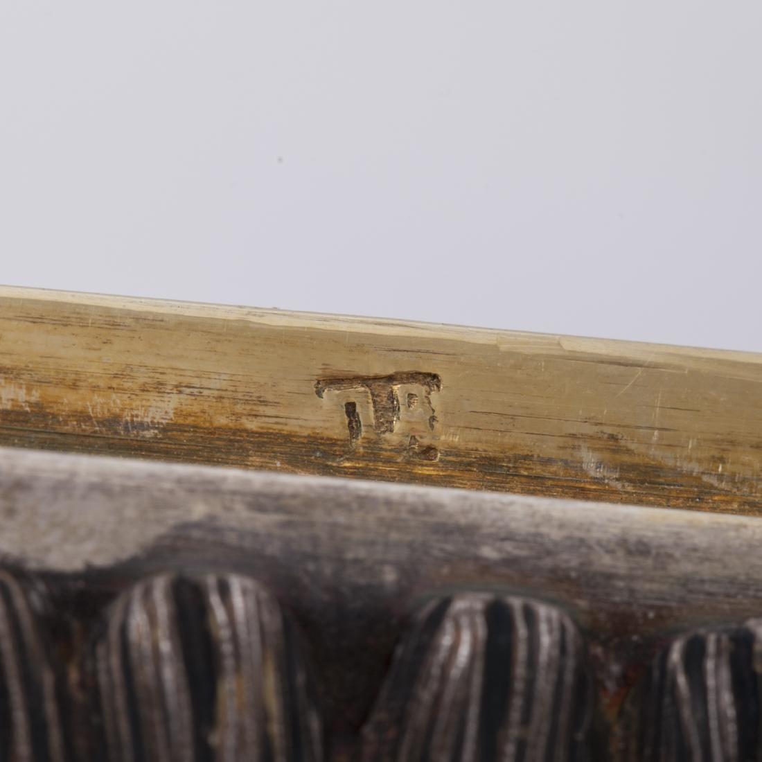Trompe l'oeil silver casket by Loskutov — image 7