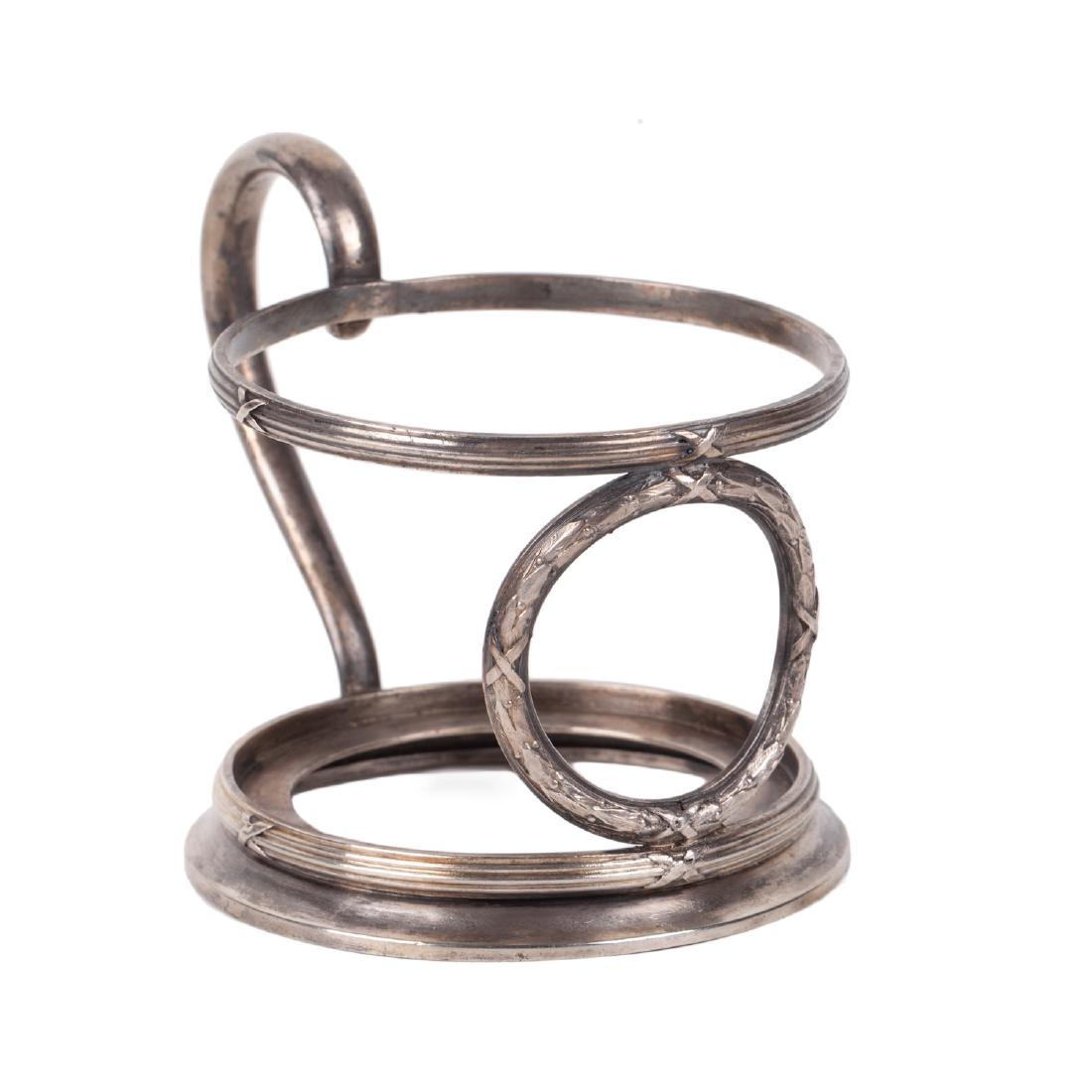 Russian Faberge tea glass holder — image 2