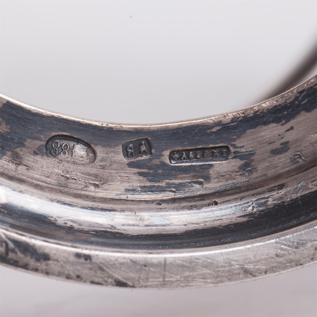 Russian Faberge tea glass holder — image 5