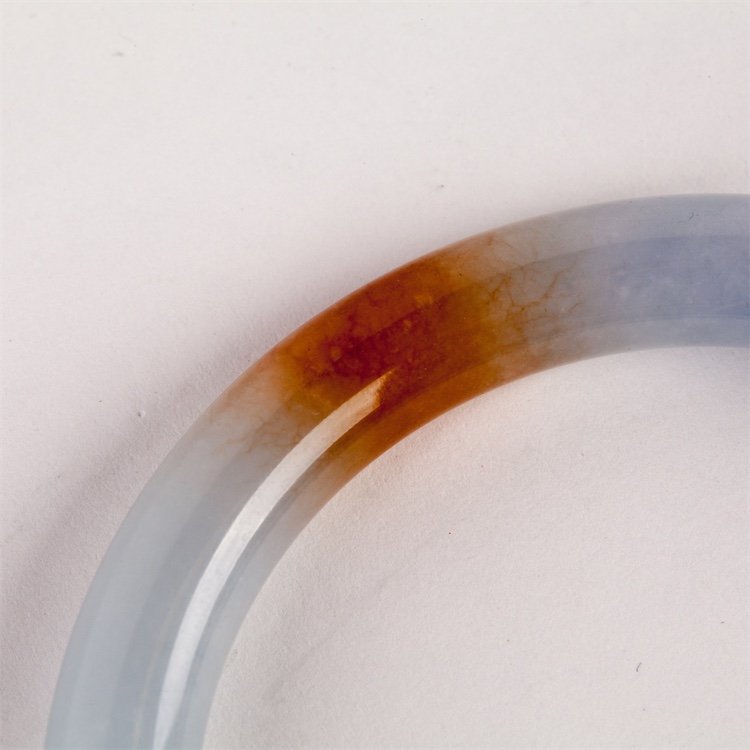 Hand bracelet from jade stone. — image 5