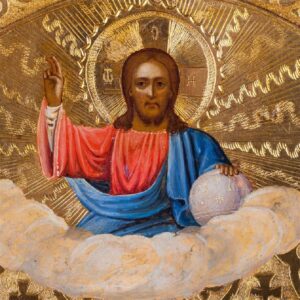 Icon of Saint Nikolay Wonderworker and Alexander — image 2