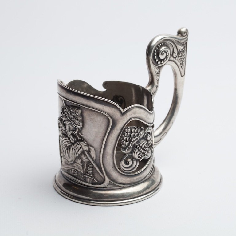 Russian glass-holder “Bogatyr” — image 1