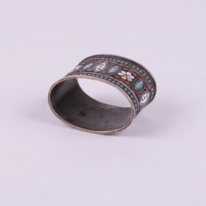 Russian silver napkin ring. G.Sbitnev. — image 4