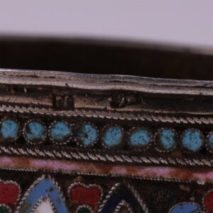 Russian silver napkin ring. G.Sbitnev. — image 5