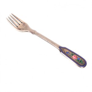 Decorative silver fork for lemon. Lorie. — image 1