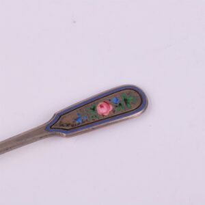 Decorative silver fork for lemon. Lorie. — image 2