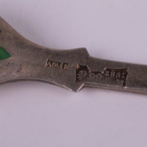 Decorative silver fork for lemon. Lorie. — image 4