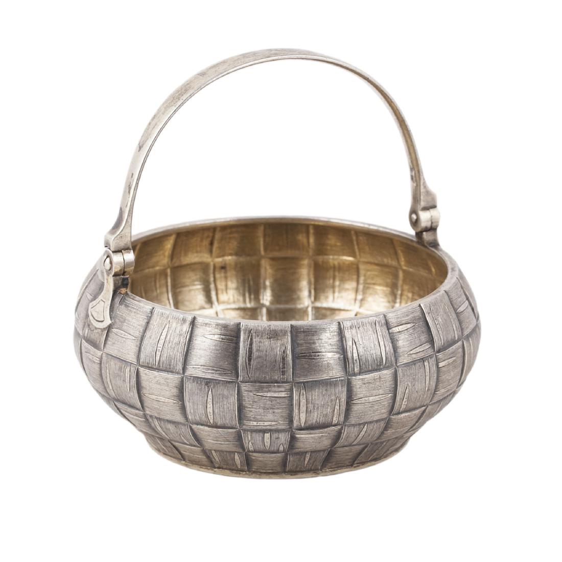 Trompe l'oeil silver vase by P. Ovchinnikov — image 1