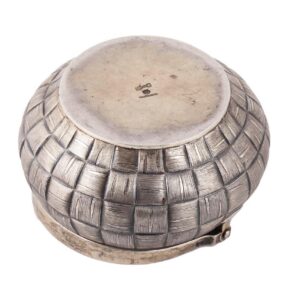 Trompe l'oeil silver vase by P. Ovchinnikov — image 3