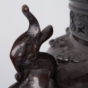Large Antique Chinese Incense Burner. — image 5