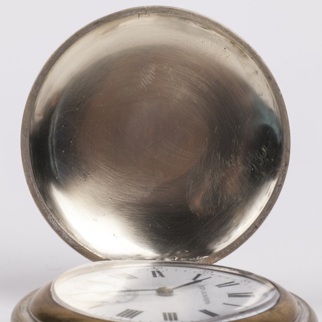 Metal hunter case pocket watch "Ð¡ÐÐ›Ð¬Ð¢Ð•Ð Ðª" — image 4