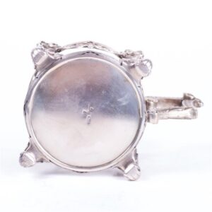Rare Faberge silver tea glass holder in neoclassical — image 6
