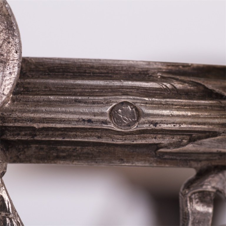 Rare Faberge silver tea glass holder in neoclassical — image 9
