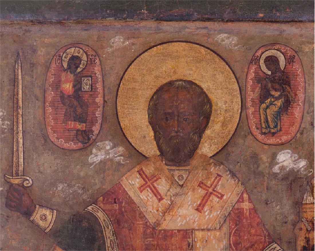 Rare Icon of Saint Nikolay Wonderworker Mirlikiiskiy — image 4