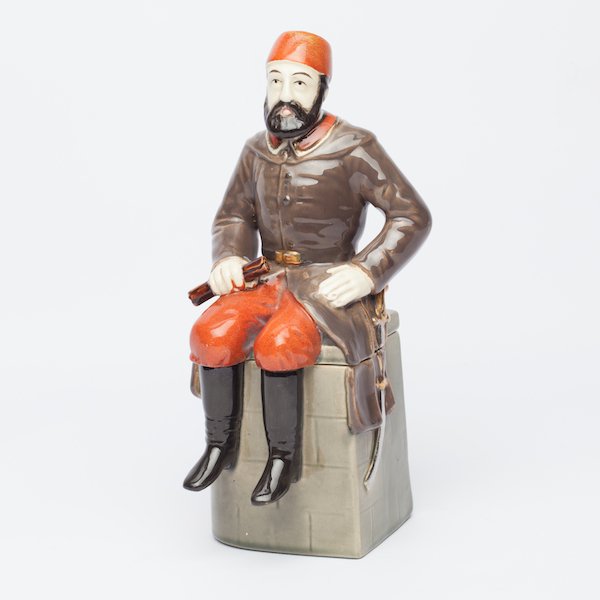 Russian tobacco box “Osman Pasha”. — image 1