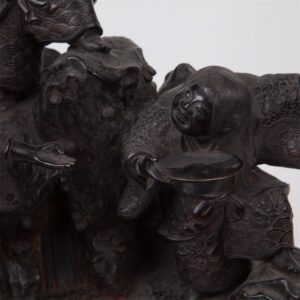 Asian bronze figure. — image 2