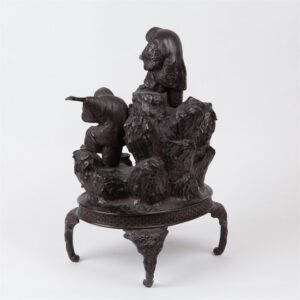 Asian bronze figure. — image 4
