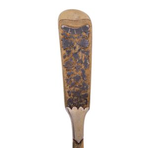 Russian silver-gilt and niello spoon — image 3