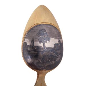 Russian silver-gilt and niello spoon — image 4