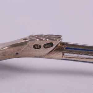 Russian silver jam spoon. Workshop of A. Tobenkov(?). — image 5