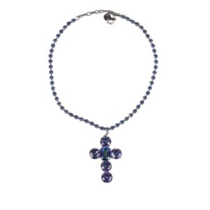 Yves Saint Laurent necklace in the shape of cross — image 1