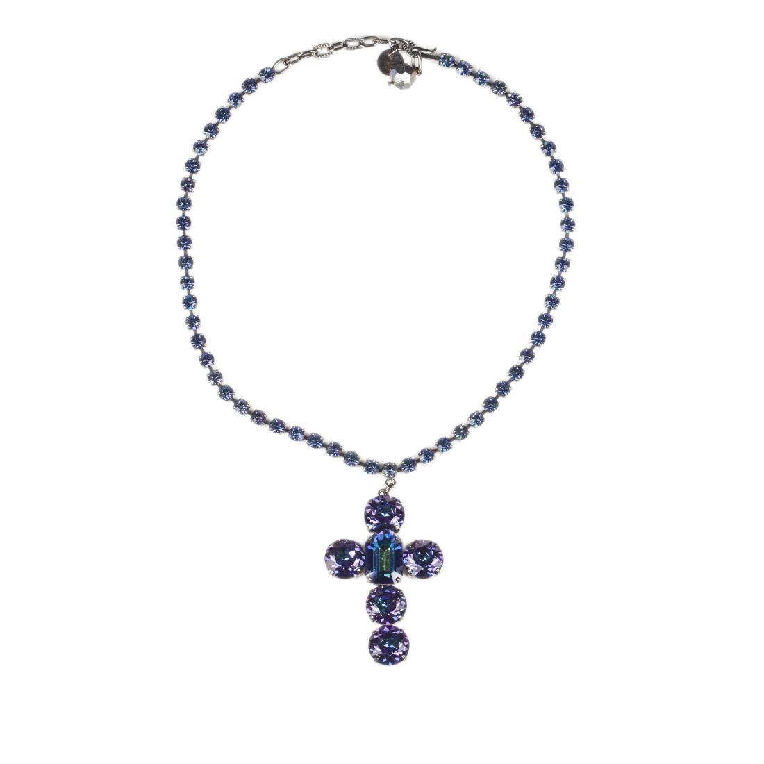 Yves Saint Laurent necklace in the shape of cross — image 1