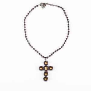 Yves Saint Laurent necklace in the shape of cross — image 3