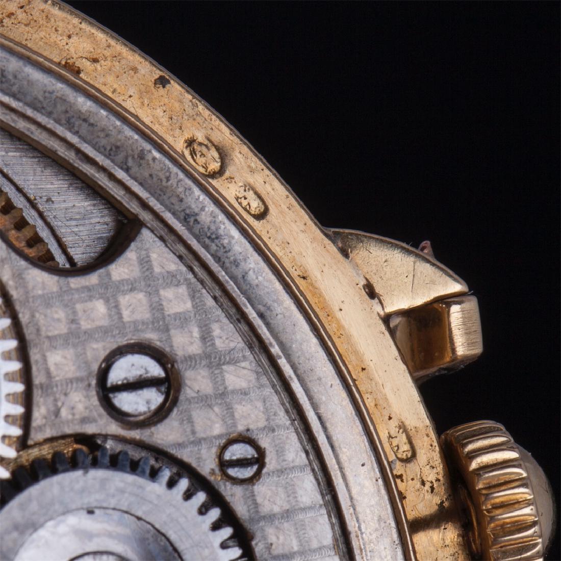 Gold, 18K open face "Luz", Geneve — image 5