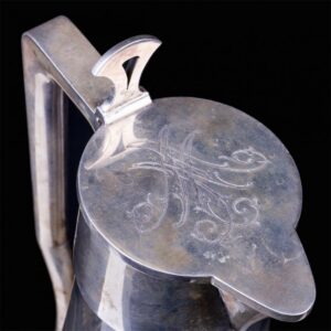 Great Russian silver and glass carafe — image 3