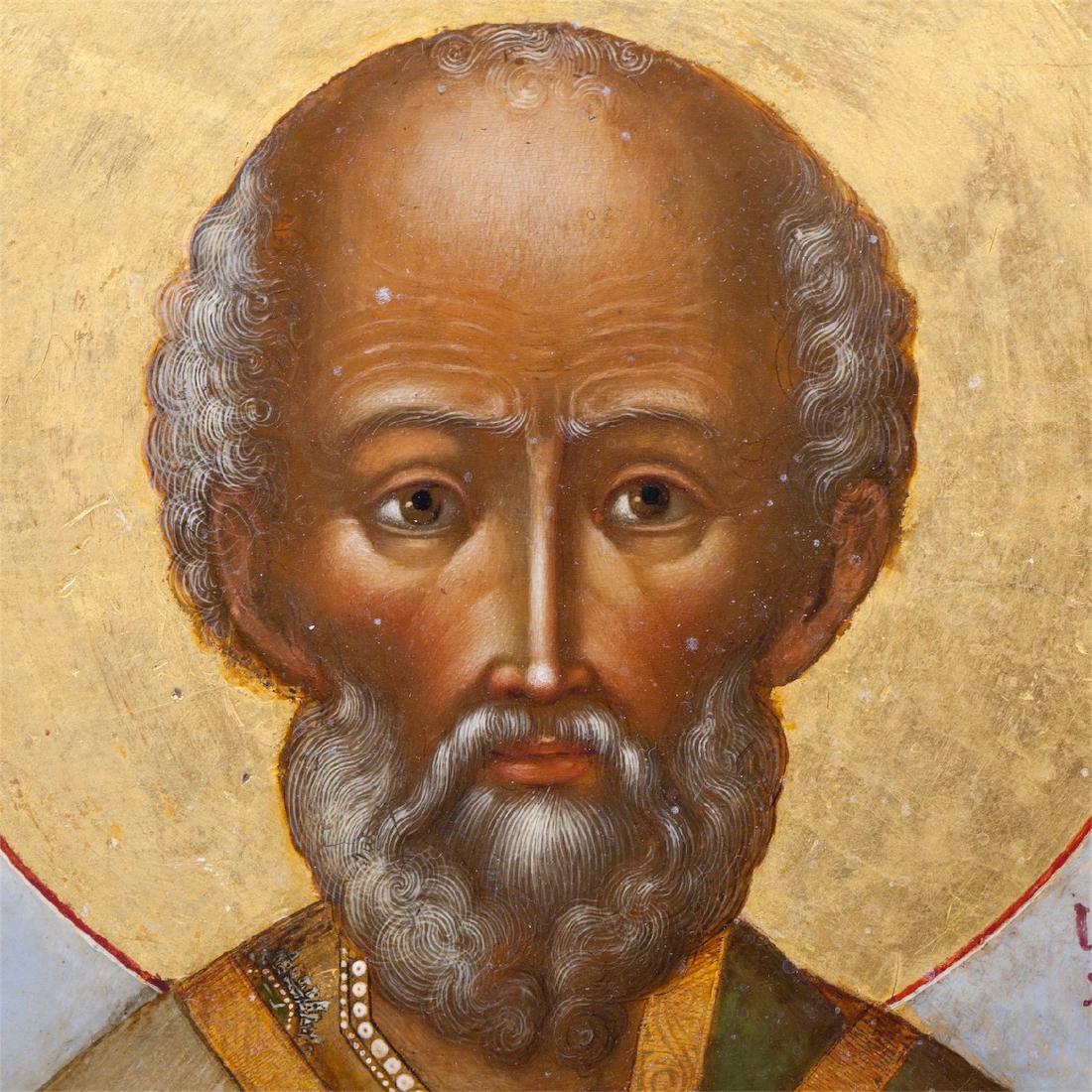 Icon of Saint Nikolay Wonderworker. Peshehonovs' — image 4