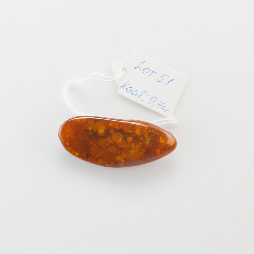 Natural Old Baltic Amber brooch — image 1