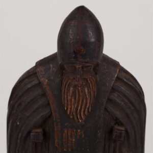 Russian carved sculpture of Nil the Stolbensky. 19th — image 3