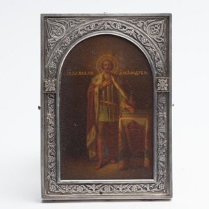 Russian Icon Saint Alexander Nevskiy — image 1
