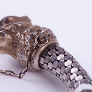 Russian imperial time silver bracelet. — image 3