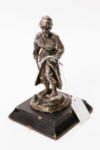 Russian metal cask cossack. — image 1