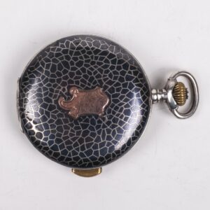 Silver pocket watch A.Bruderer with a quarter repeater — image 3