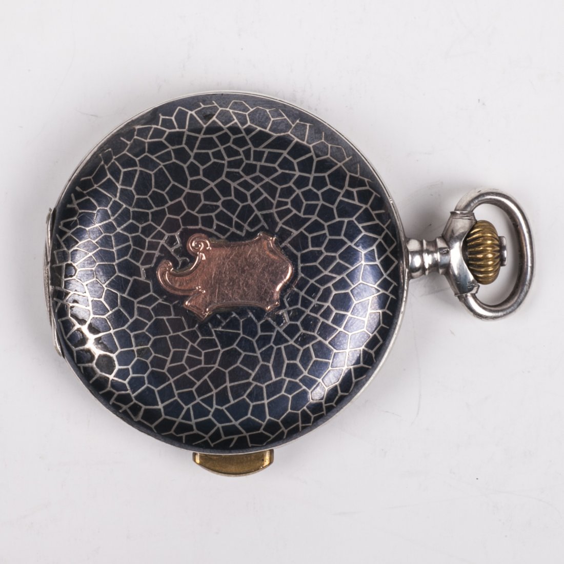 Silver pocket watch A.Bruderer with a quarter repeater — image 3