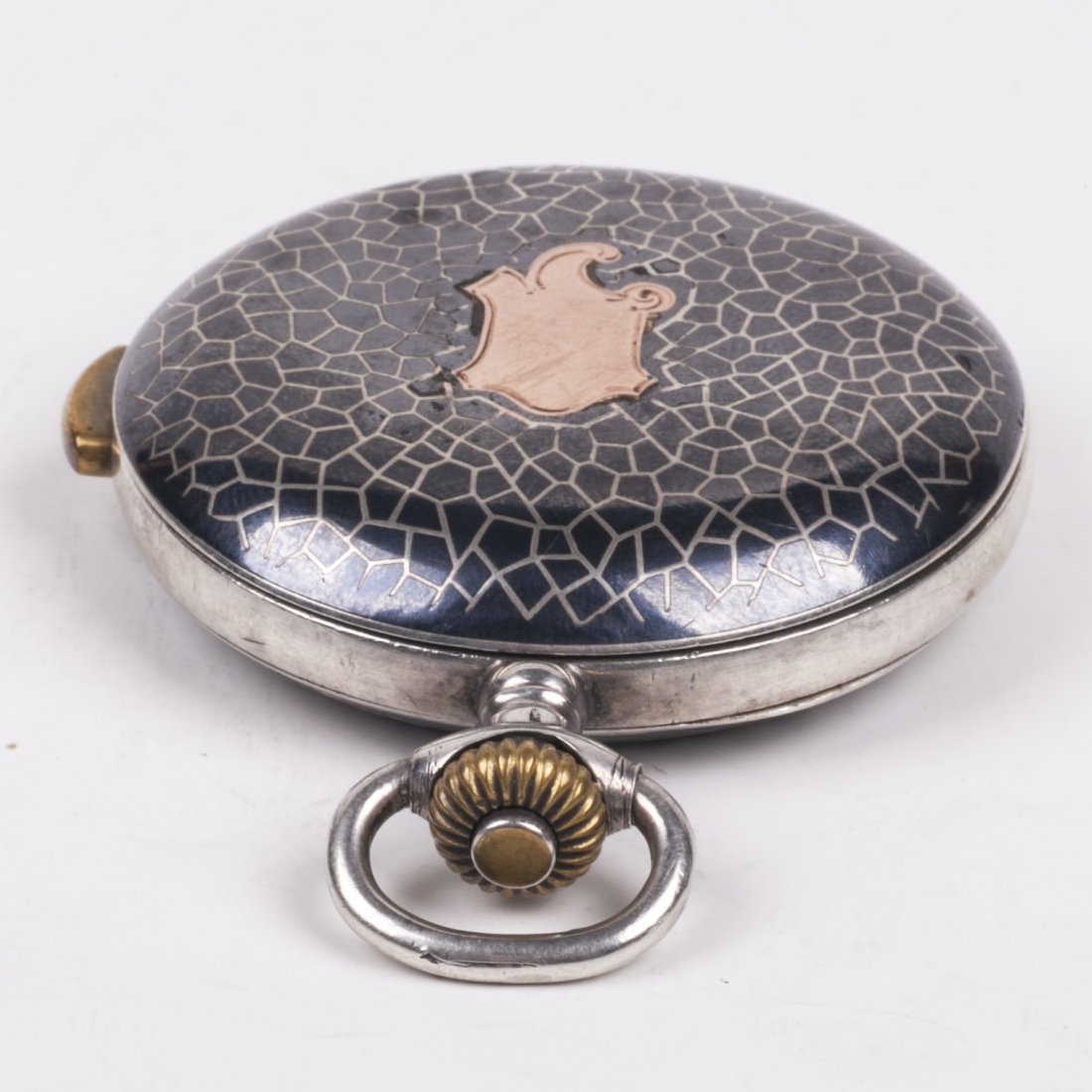 Silver pocket watch A.Bruderer with a quarter repeater — image 5