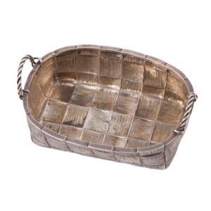 Trompe l'oeil silver decorative tray by Grachev — image 5