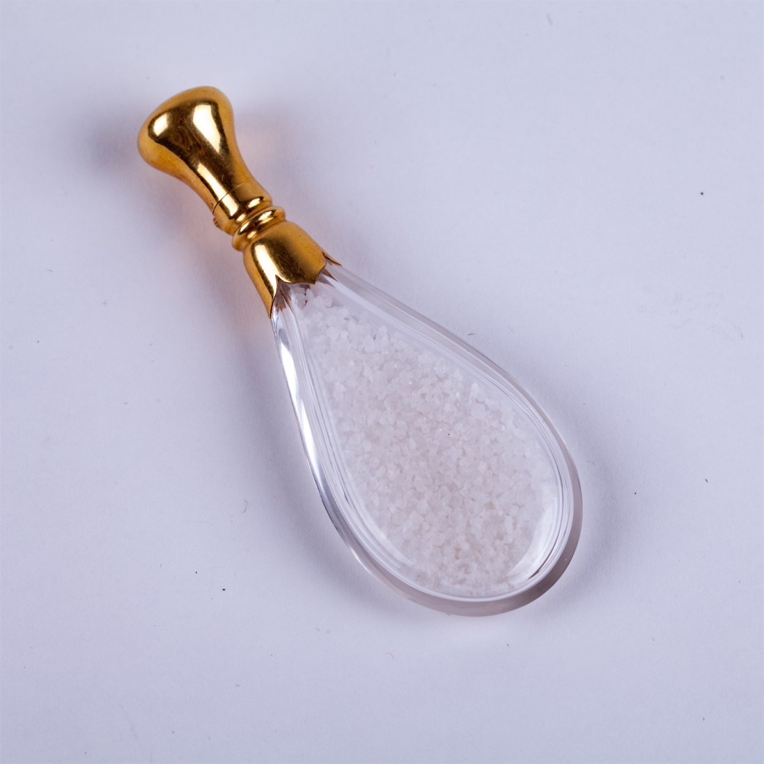 French perfume bottle with gold. — image 6