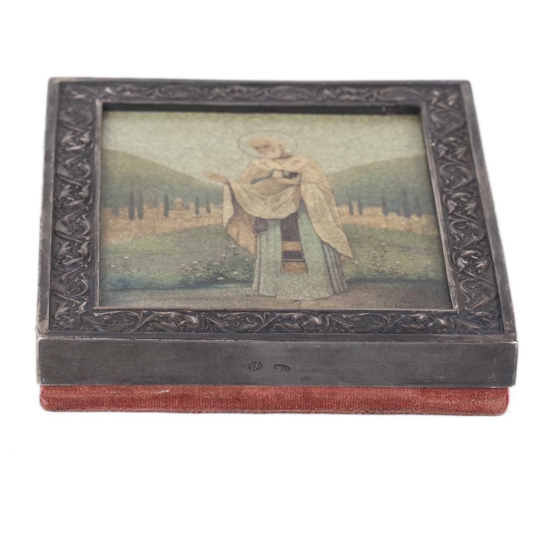 Exceptional Russian Icon of Saint Nikolay Wonderworker — image 4