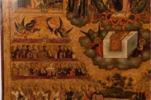Fine and rare Russian icon of Hexaemeron. 1800. — image 6