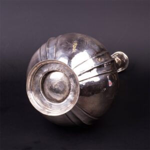 Russian engraved silver decanter — image 4