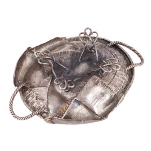 Trompe l'oeil silver plate by I.Khlebnikov — image 3