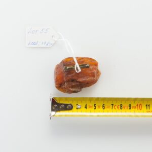 Natural Old Baltic Amber brooch. — image 2
