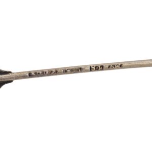 Russian silver-gilt and niello spoon — image 5