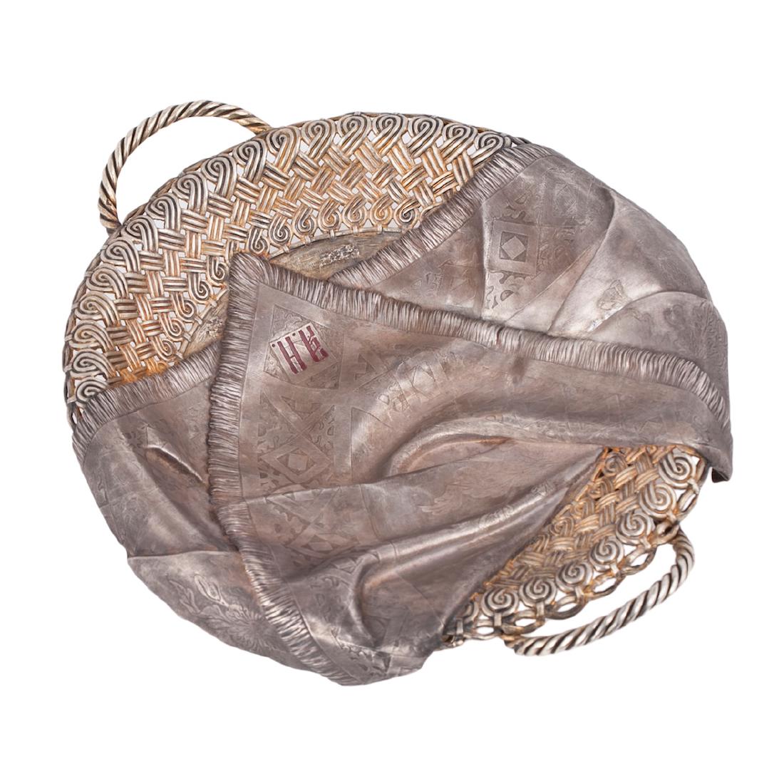 Trompe l'oeil silver plate by P.Ovchinnikov — image 2
